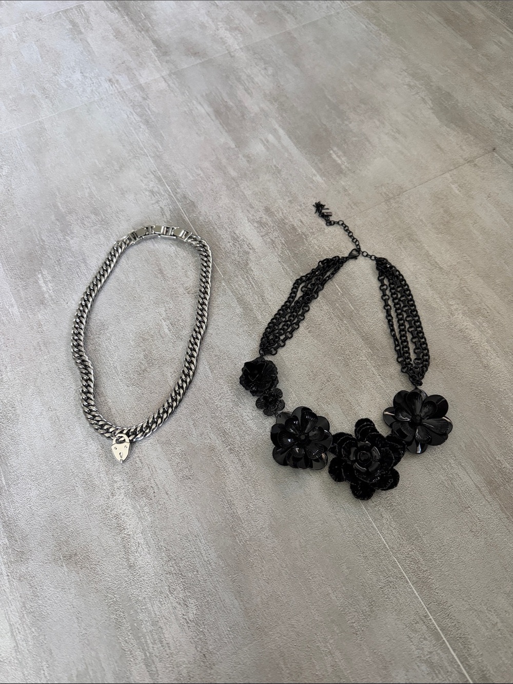 Bundle of 2 statement necklaces- Stella Dot and Vera Wang